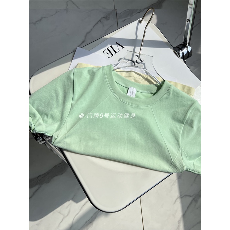 Áo Thun Thể Thao Tay Ngắn Dáng Rộng Thoáng Khí Mềm Mại Hợp Thời Trang