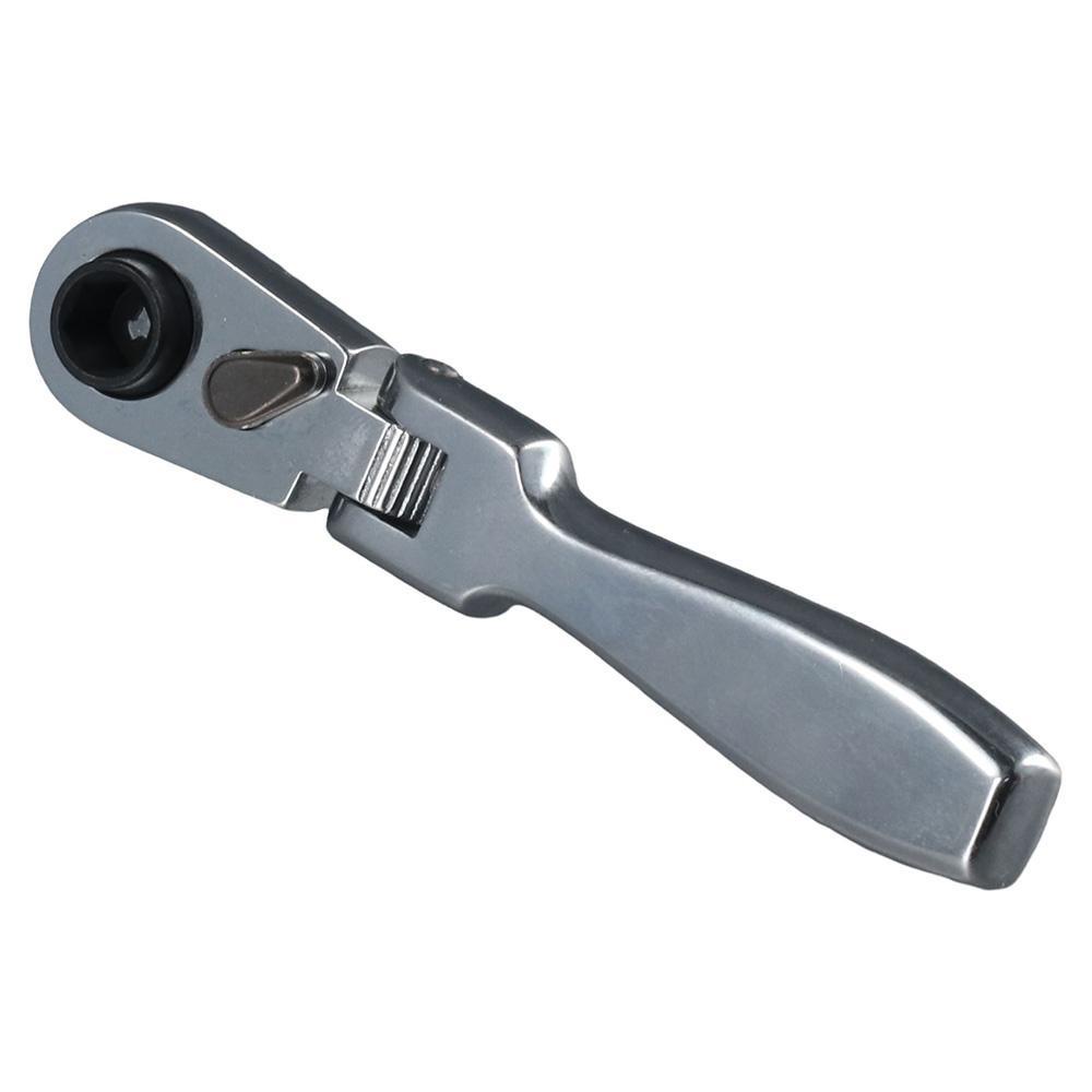 Muvako Cờ Lê 1 / 4 inch 72 Răng 2 Trong 1 Bằng Thép chrome Chuyên Dụng Sửa Chữa Xe Hơi