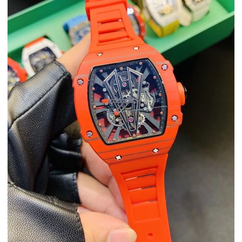 Đồng Hồ Đeo Tay Richard Miller Mặt Tròn Thời Trang Cao Cấp Dành Cho Nam