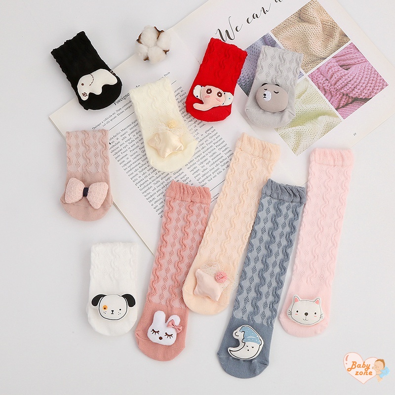 Vớ Họa Tiết Hoạt Hình Phong Cách Hàn Quốc Dễ Thương Dành Cho Bé Gái