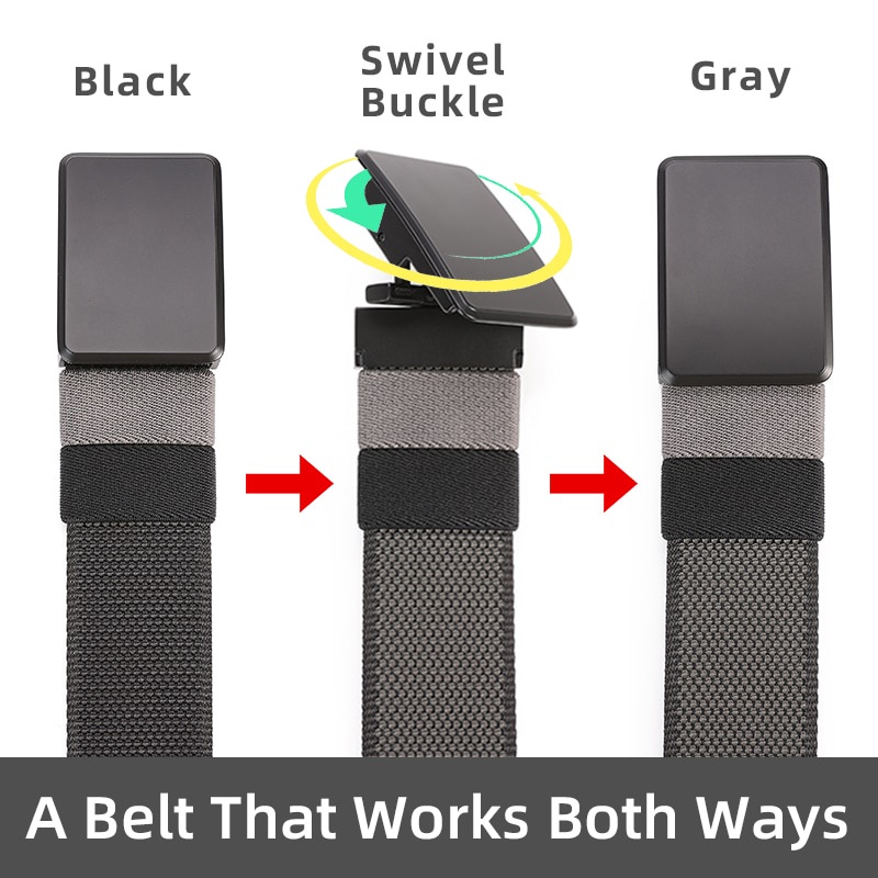 Thắt Lưng Nylon Khóa Xoay Tháo Lắp Nhanh Cho Nam