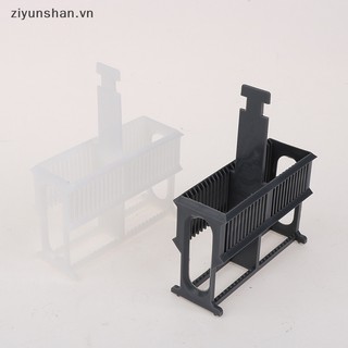 Ziyunshan 24 slots staining jar rack for microscope slides, slide staining rack dish set vn