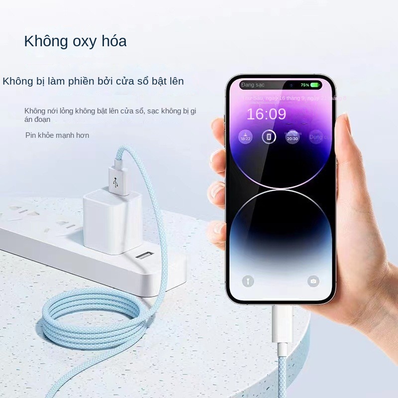 Dây Cáp Sạc Ba Trong Một 66w Siêu Nhanh Thông Dụng Cho Điện Thoại Di Động