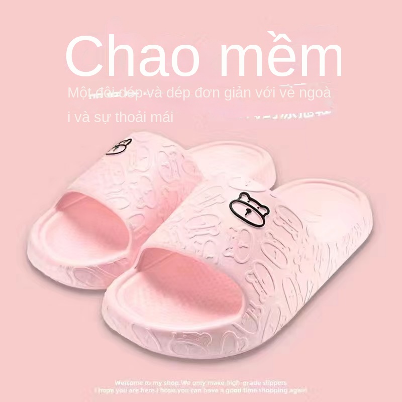 Dép Sandal Đi Trong Nhà Thoải Mái Trọng Lượng Nhẹ Chống Trượt Phong Cách Mới Mùa Hè Cho Cặp Đôi @