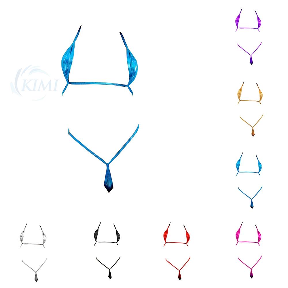 Đồ lót da micro bikini g-string shiny thongs đồ bơi đồ bơi đi biển