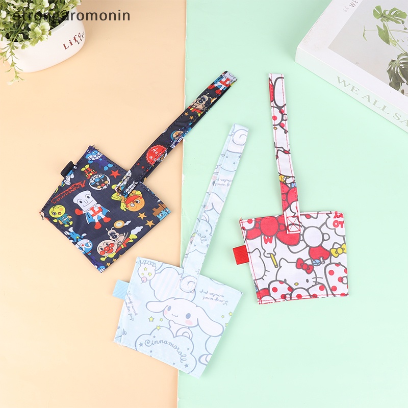 St phim hoạt hình eco-friendly đồ uống túi cốc bìa vải tote túi trà cà phê hand-cranked uống trà sữa cà phê túi xách vải ba st