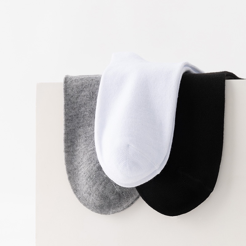 🔥tất 1k🔥Vớ Nam Nữ Ba Màu Đen, Trắng, Xám, Giá Bán Sỉ-AF4005