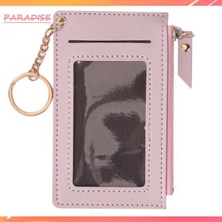 [paradise1.vn] Ví nữ ngắn bằng da pu ví đựng tiền xu thời trang slim multi-card holder