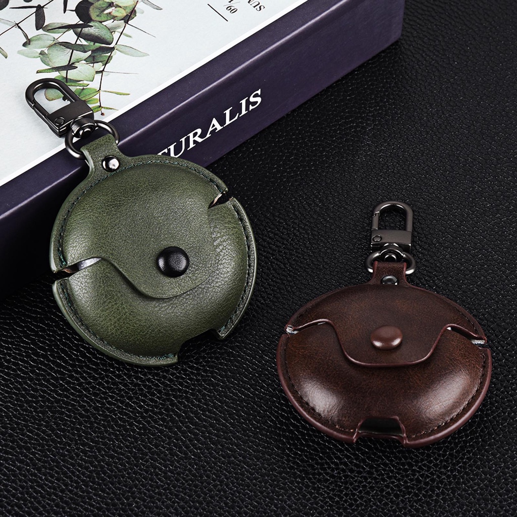 Bao da huawei freebuds 4i leather soft protect case cho nam dành cho nam giới bao da freebuds 5i mới có móc khóa