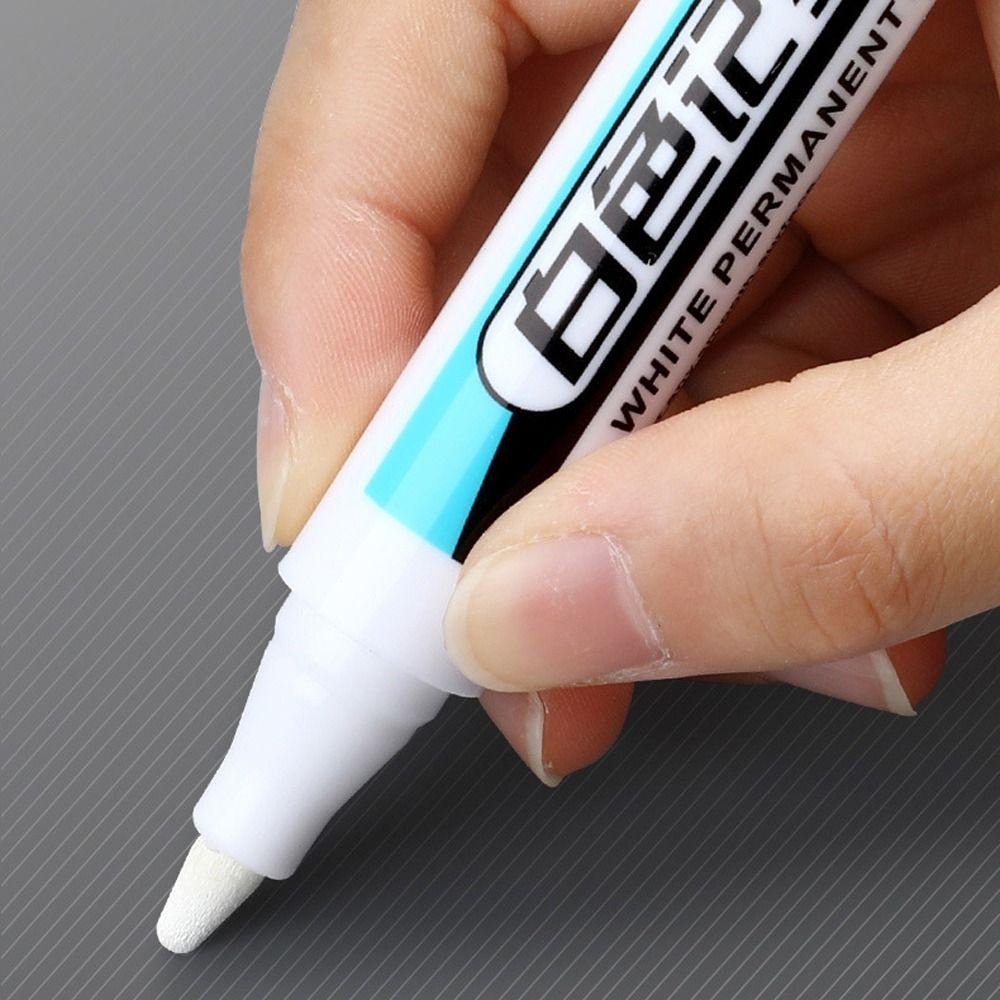 Hchc Bút Mực gel Màu Trắng Ngòi 0.7mm / 1.0mm /. 2.5mm Chống Thấm Nước Nhanh Khô Không Dễ Phai Màu