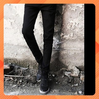 Quần Jean Skinny in Black Unisex