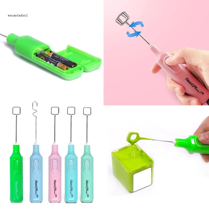 ✿ Máy khuấy nhựa epoxy vận hành bằng pin cầm tay máy khuấy nhựa epoxy cho hàng thủ công tumbler máy trộn điện có thể thay thế