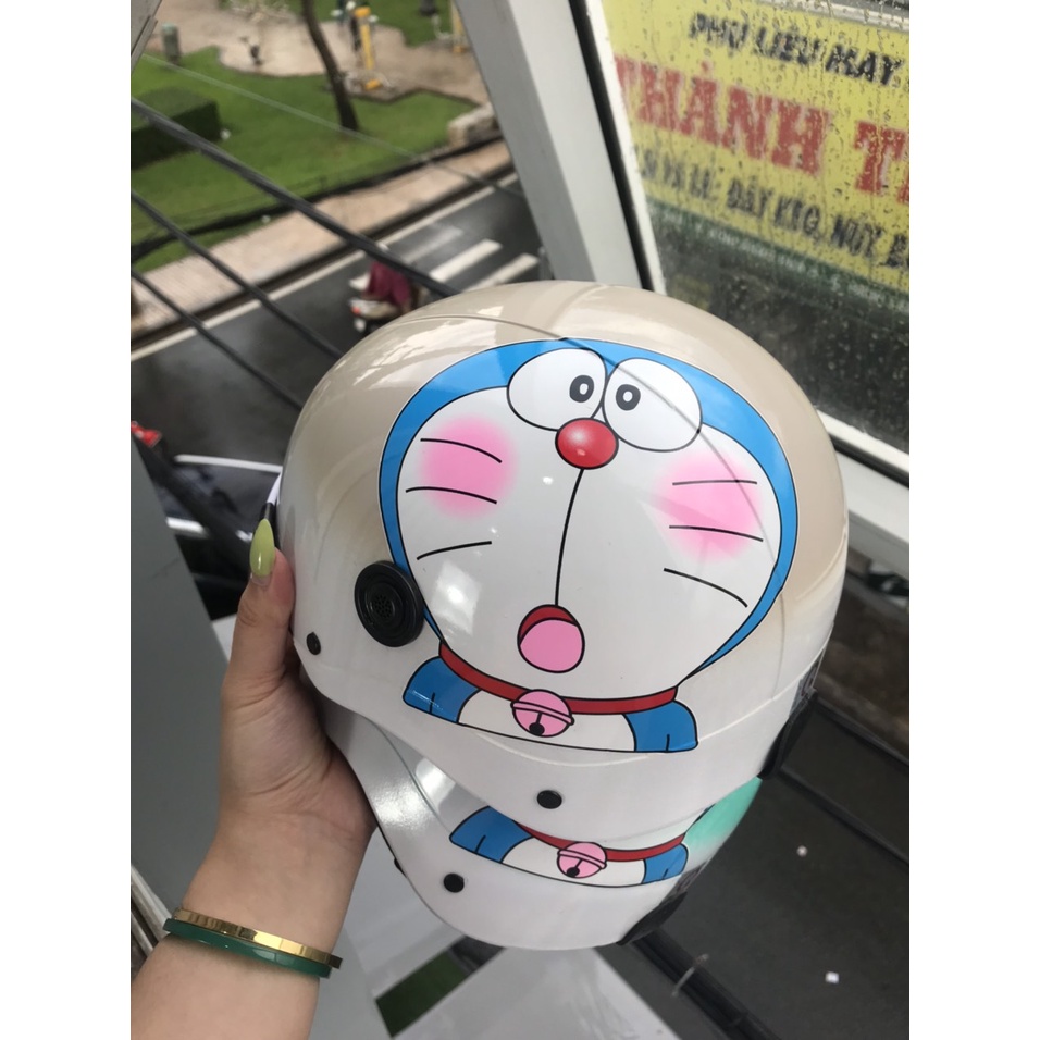 Mũ bảo hiểm sơn phối màu trơn_in hình lot thêu logo cao cấp