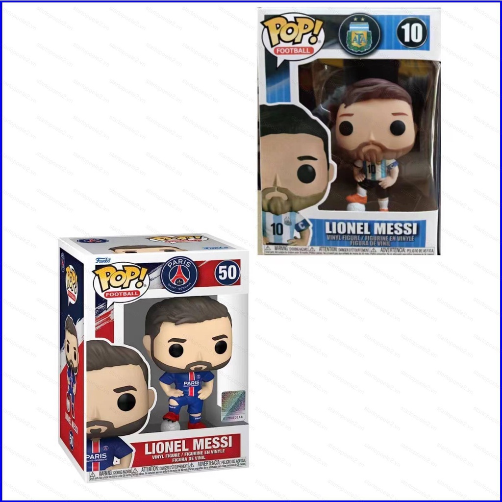 Funko pop leonel messi action figure argentina và psg jerseys mô hình búp bê đồ chơi cho trẻ em bộ sưu tập quà tặng