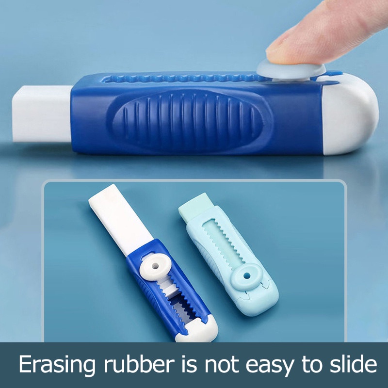 Tẩy bút chì có thể mở rộng / văn phòng phẩm lau tranh trẻ em / tẩy đẩy-kéo sáng tạo / học sinh viết không xóa dấu vết / tẩy lõi có thể thay thế kẹo màu