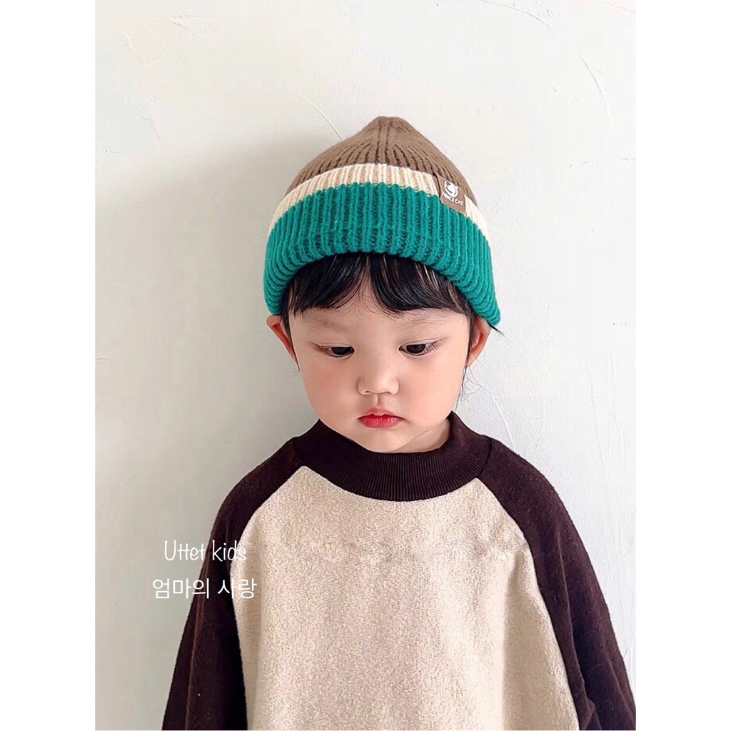 MŨ LEN PHONG CÁCH HÀN QUỐC CHO BÉ TỪ GẦN 2 TỚI 5 TUỔI