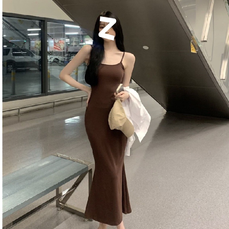 Chic váy nữ Đầm Body Cho thời váy trang hàng cao cấp tính cách 2023 NEW AG081120