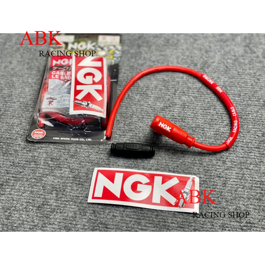 Dây tăng áp NGK, dây bugi NGK đầu chụp silicone chống nước