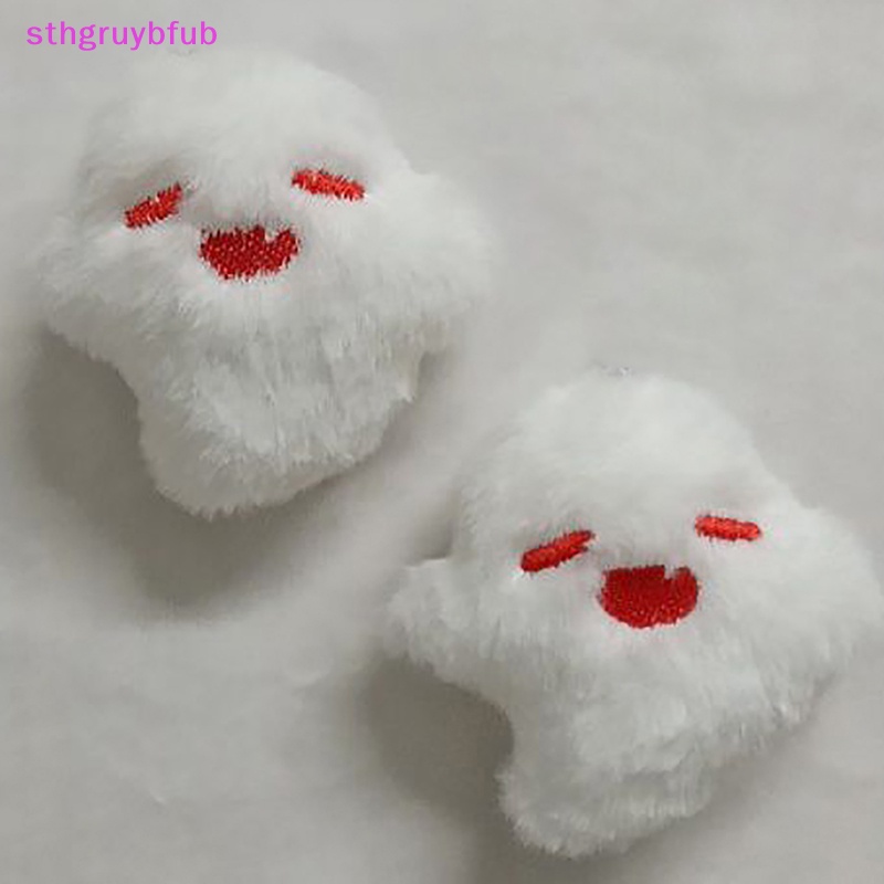Sthb sáng tạo halloween ma sang trọng móc chìa khóa dễ thương búp bê nhồi bông mềm mại túi chìa khóa ô tô treo mặt dây chuyền cho trẻ em quà tặng vn