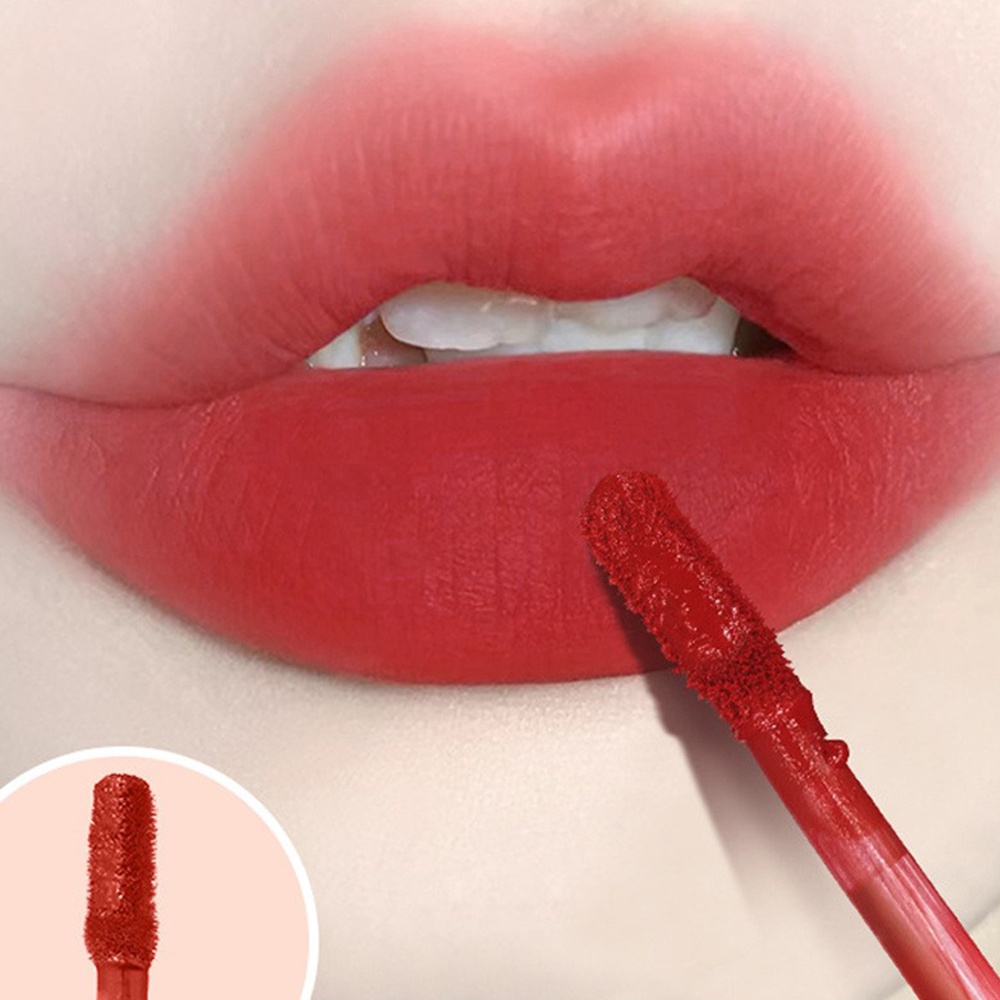♕ Mack Andy Magic Wand Son Bóng Nhẹ Dưỡng Ẩm Matte Velvet Fog Surface Son Môi Hoàn Màu Cao Trang Điểm Môi Lâu Trôi NỘI THẤT