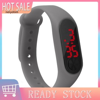 Nor outdoor led hiển thị số thể thao ngoài trời digital kids wrist watch dây đeo cổ tay