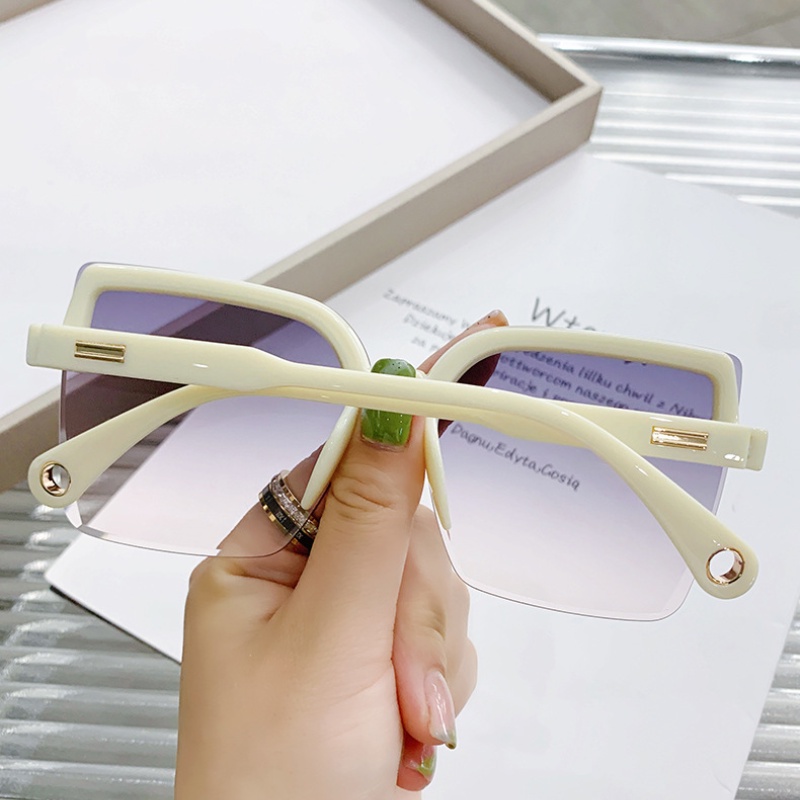 Kính Râm Nữ Không Gọng Chống Tia UV400