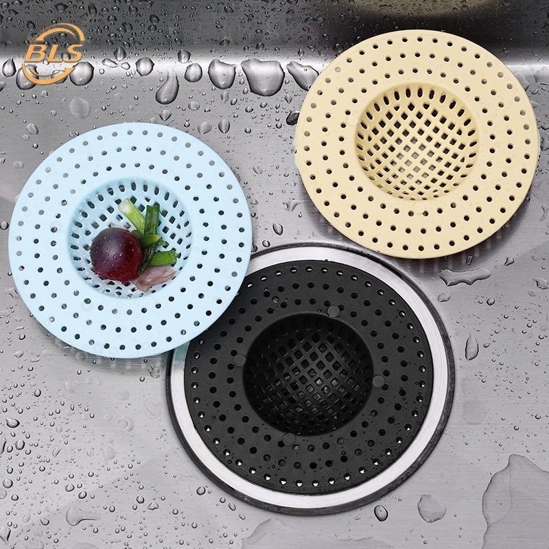 Bộ Lọc Cống Thoát Nước Bồn Rửa Chén / Phòng Tắm Bằng Nhựa Hình Tròn Màu Sắc Ngẫu Nhiên