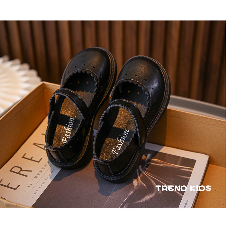 Giày Da Công Chúa Thời Trang Xuân Hè 2023 Cho Bé Gái