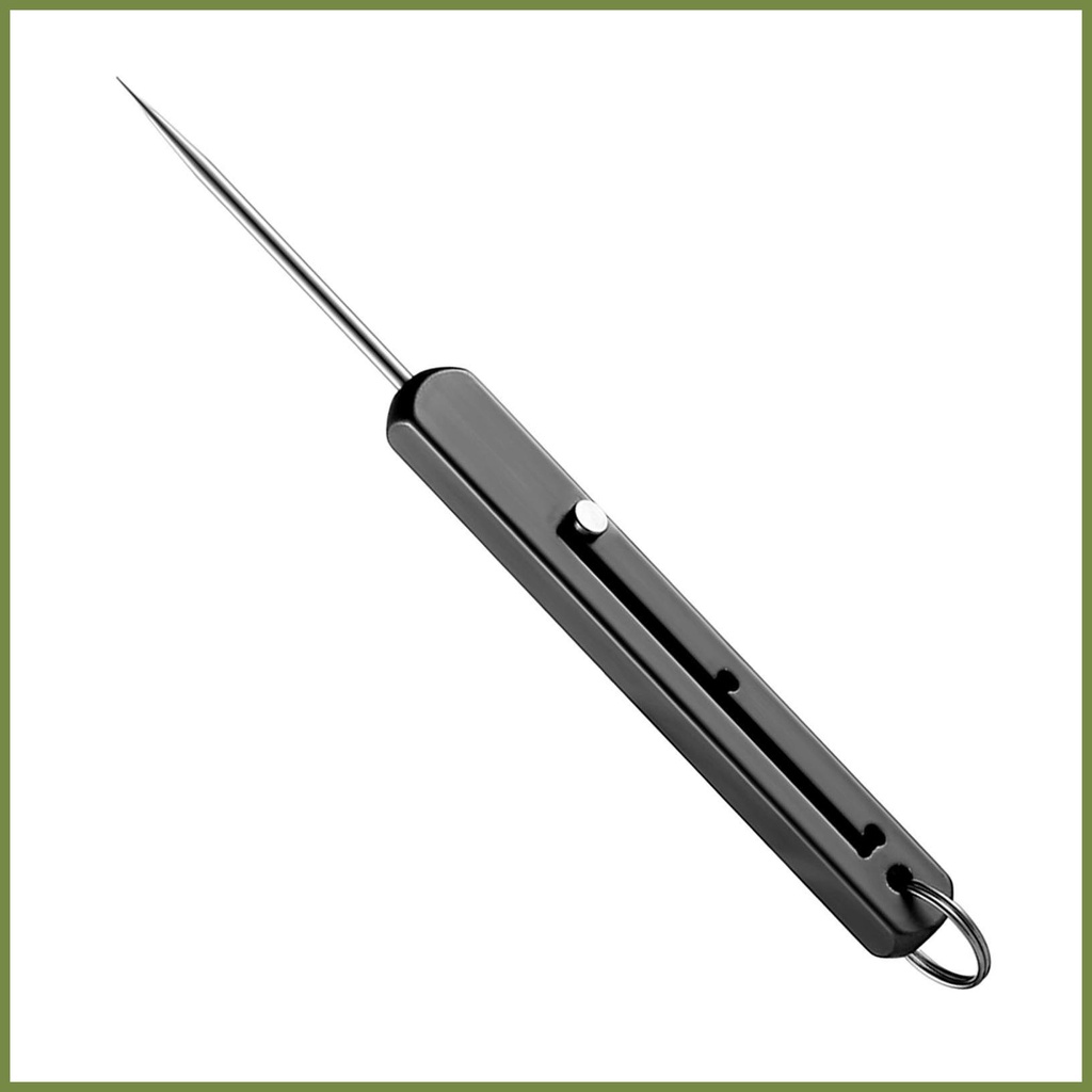 Tăm Xỉa Răng Bỏ Túi Bằng Titan Không Thấm Nước Ba Tốc Độ Điều Chỉnh Được Kèm Móc Khóa