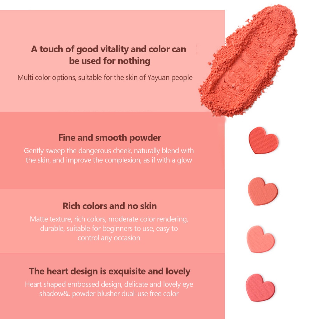 Phấn Má Hồng KKL Trang Điểm Tự Nhiên Màu Sắc