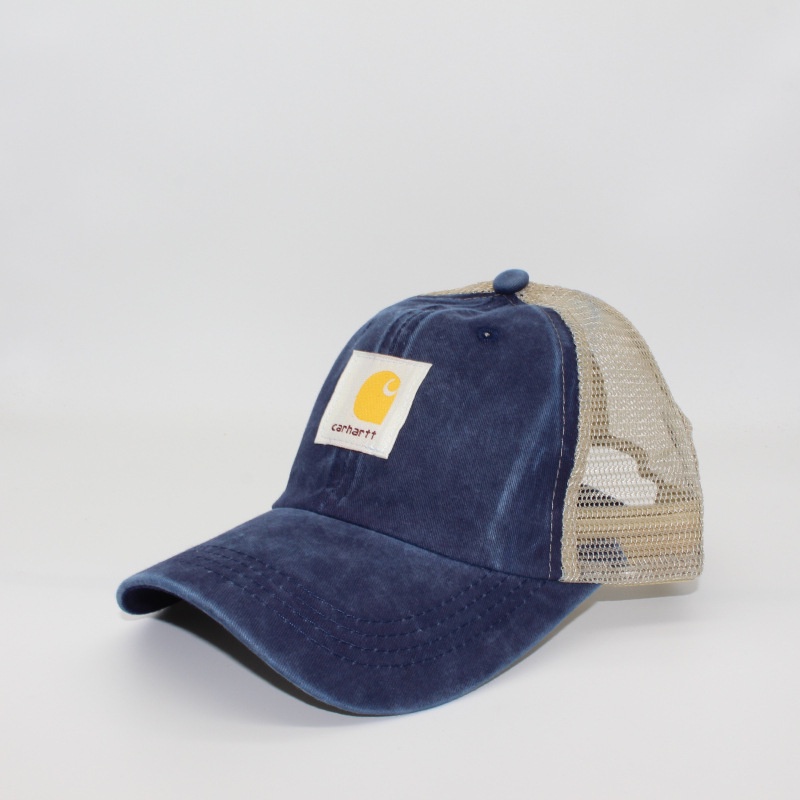 Mũ Lưỡi Trai Denim Phối Lưới Vành Cong Thời Trang Mới Cho Nam Nữ