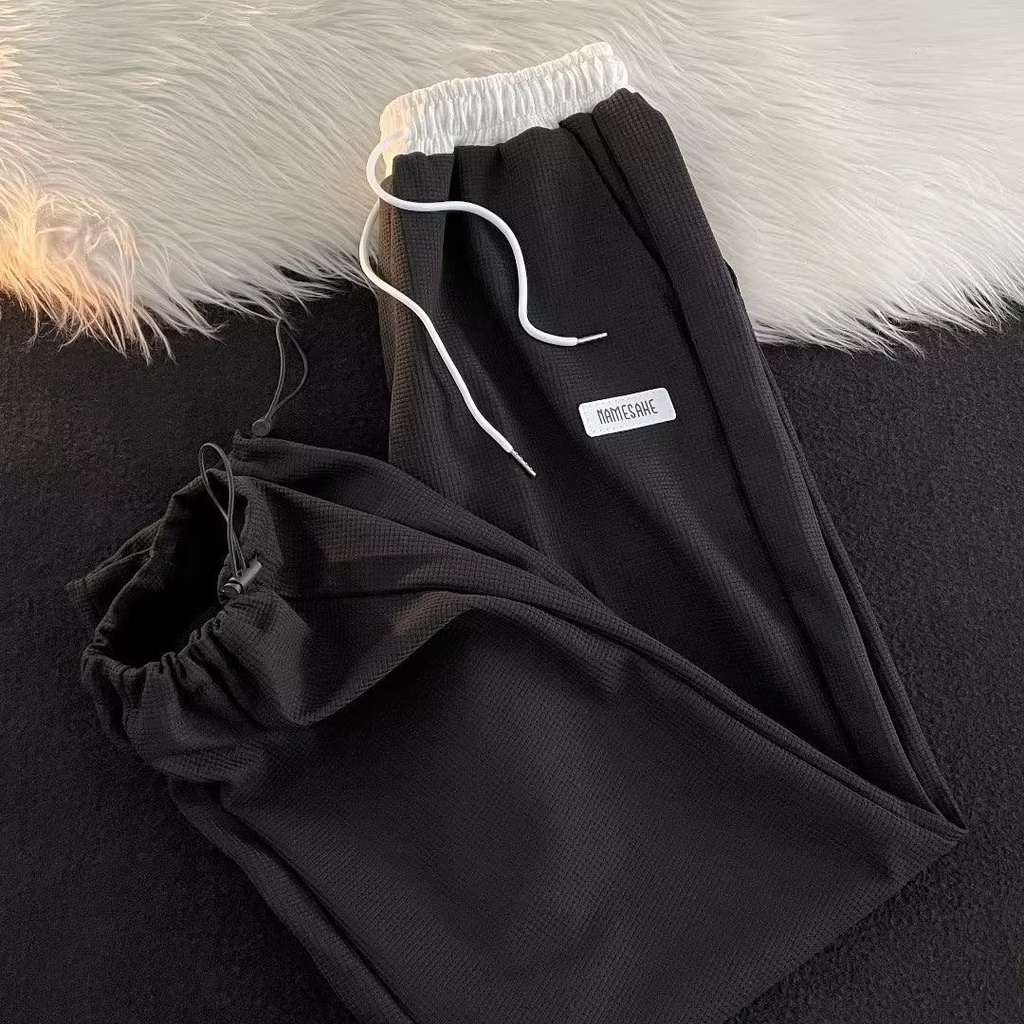 Quần Legging Thể Thao Lưng Thun Dáng Rộng Thời Trang Mùa Hè Cho Nam