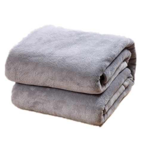 Chăn Flannel Mỏng Màu Sắc Đơn Giản