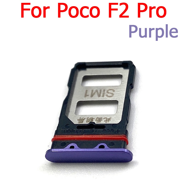 Khay Đựng Thẻ Sim Điện Thoại Nano 100% Thay Thế Cho Xiaomi POCO F2 Pro / Redmi K30 Pro