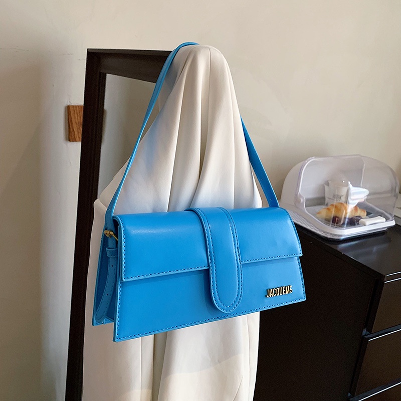 MISCHA Túi Đeo Vai Hình Vuông Cỡ Nhỏ Màu Sắc Ngọt Ngào Thiết Kế Đơn Giản Thời Trang Cho Nữ