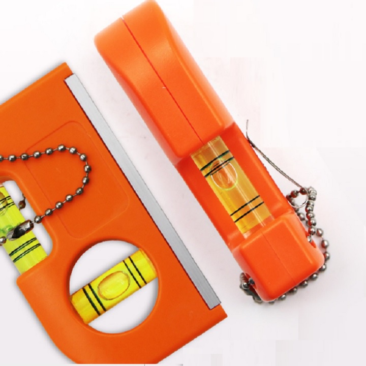 THƯỚC THỦY CÓ NAM CHÂM KIỂU MINI MÓC KHÓA KẸP  KMS