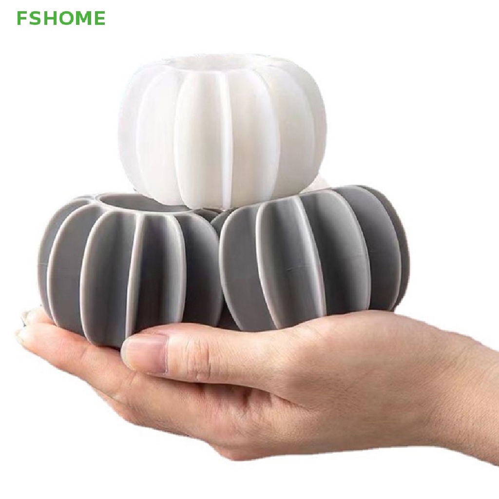 Set 1 / 3 Quả Bóng Giặt Bằng Silicon Có Thể Tái Sử Dụng Mới