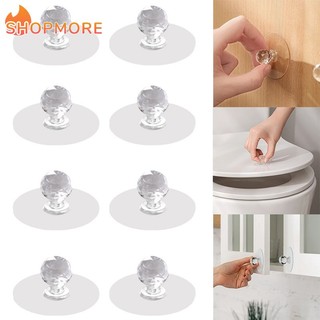 Tay nắm ngăn kéo tủ bằng nhựa trong suốt hình viên kim cương