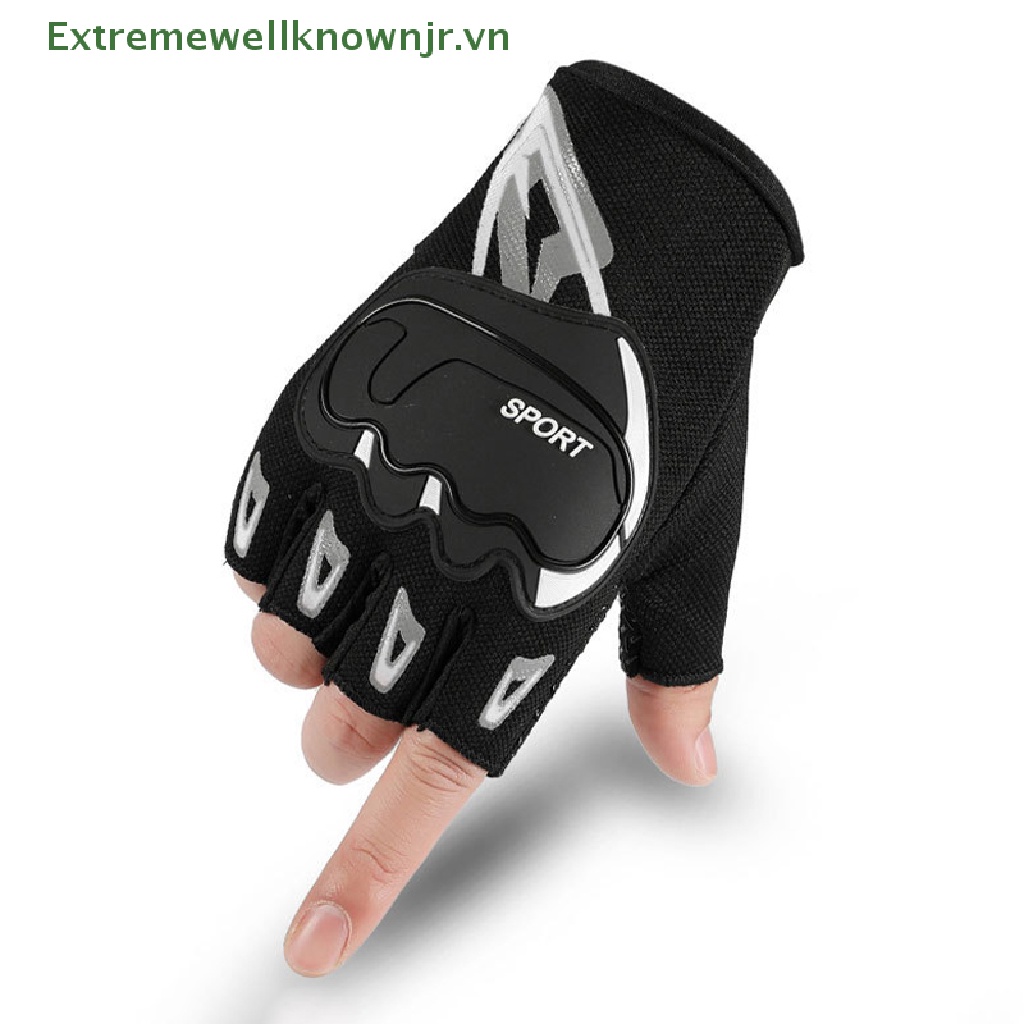 Găng Tay Thể Thao Nửa Ngón Chống Trượt Thoáng Khí