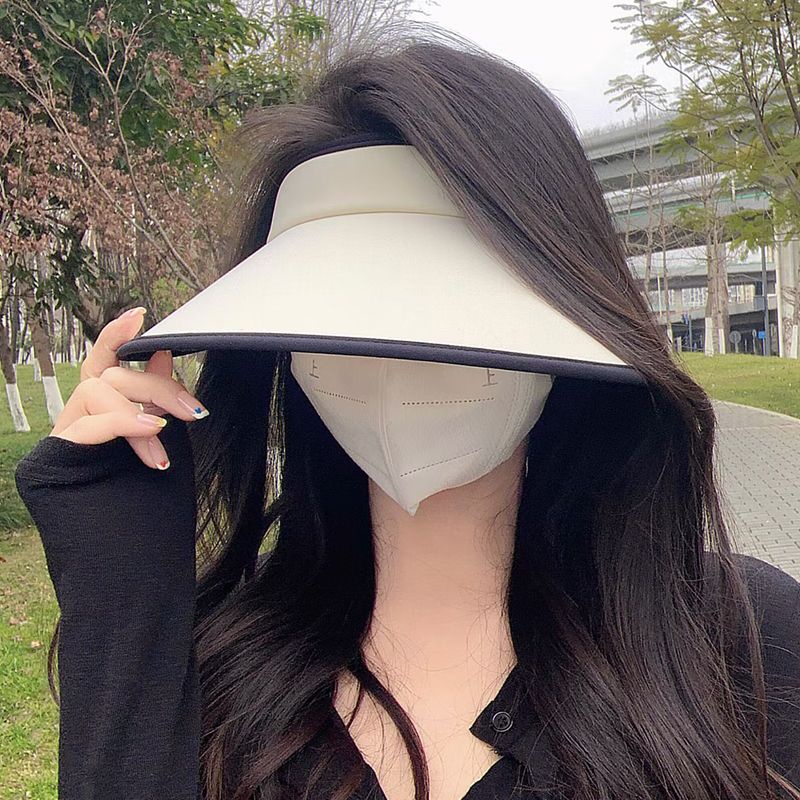 Mũ Chống Nắng UPF50 + Chống Tia Cực Tím Vành Lớn Thời Trang Mùa Hè Cho Nữ