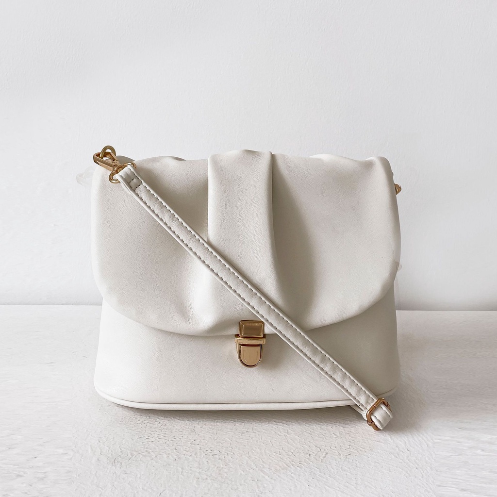 Túi Xách Đeo Dưới Cánh Tay Cỡ Lớn Mềm Mại Gấp Gọn Kiểu Pháp Cho Nữ