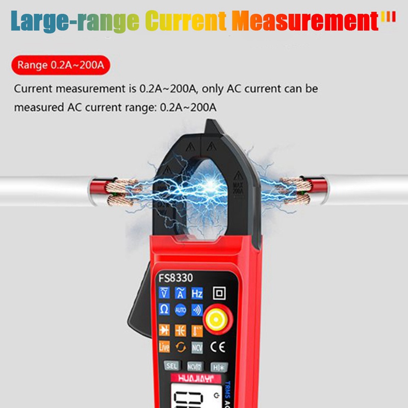 Kẹp Kiểm Tra Dòng Điện Thông Minh HUAJIAYI FS8330