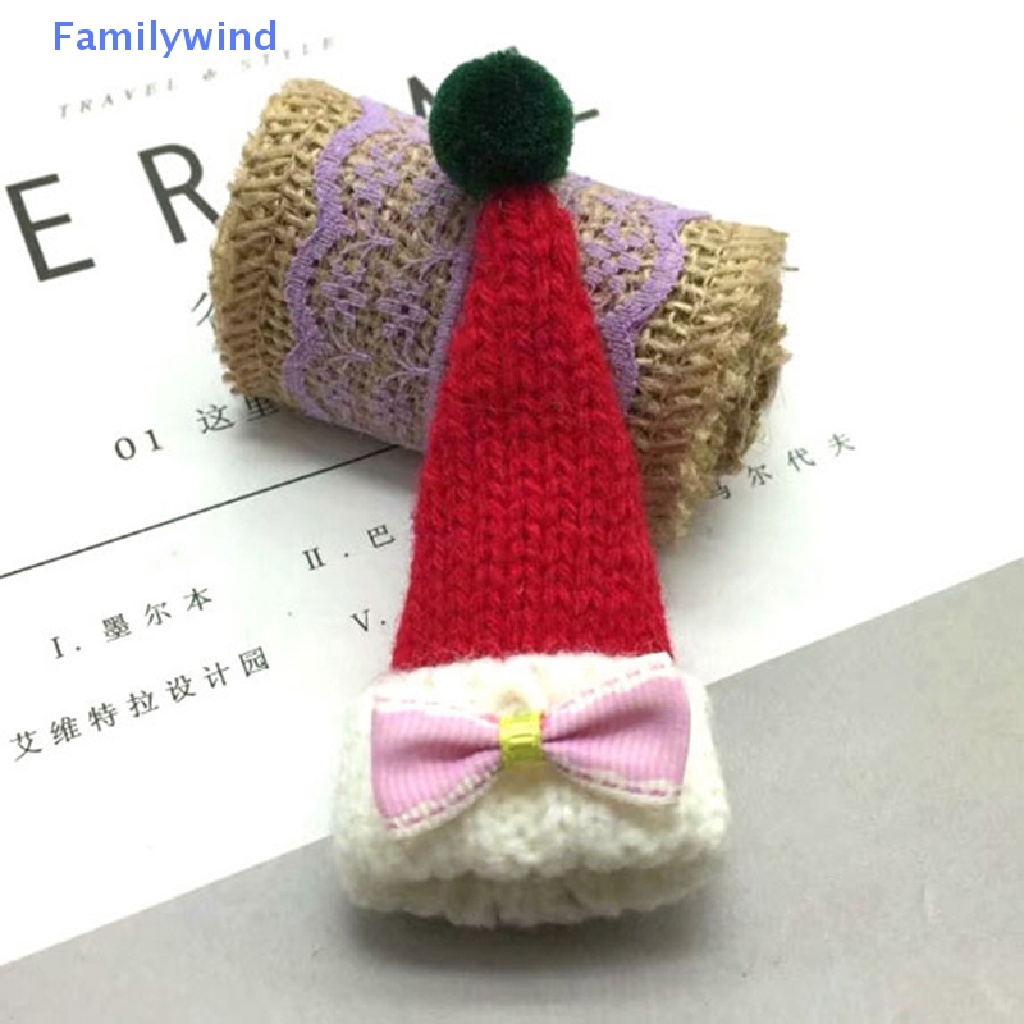 Nón Và Khăn Quàng Cổ Giáng Sinh Cho Nhà Búp Bê 1: 6 1: 12