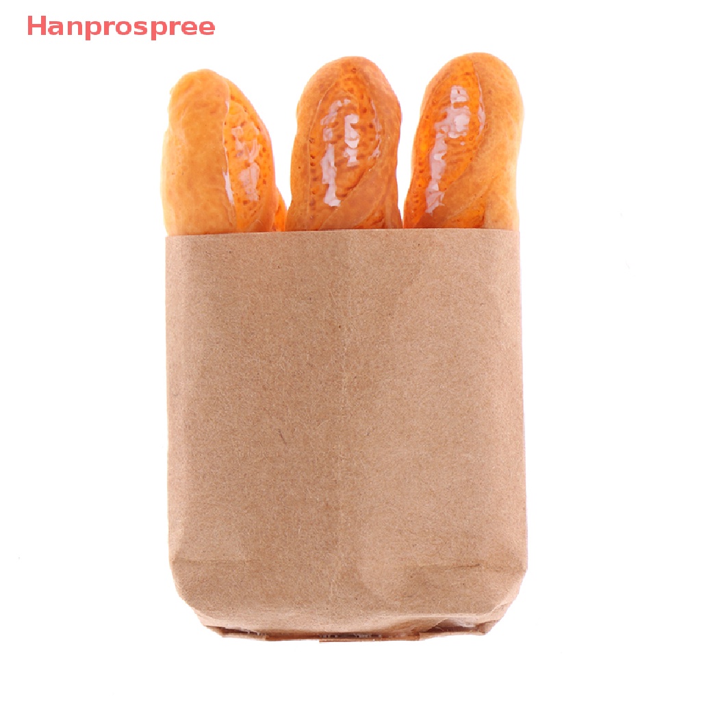 Mô Hình Thức Ăn Bánh Mì Tỉ Lệ 1: 12 Trang Trí Nhà Búp Bê