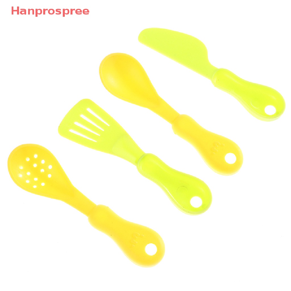 Set 6 Mô Hình Bàn Ăn Mini Bằng Nhựa Tỉ Lệ 1 / 6 1 / 12 Trang Trí Nhà Búp Bê