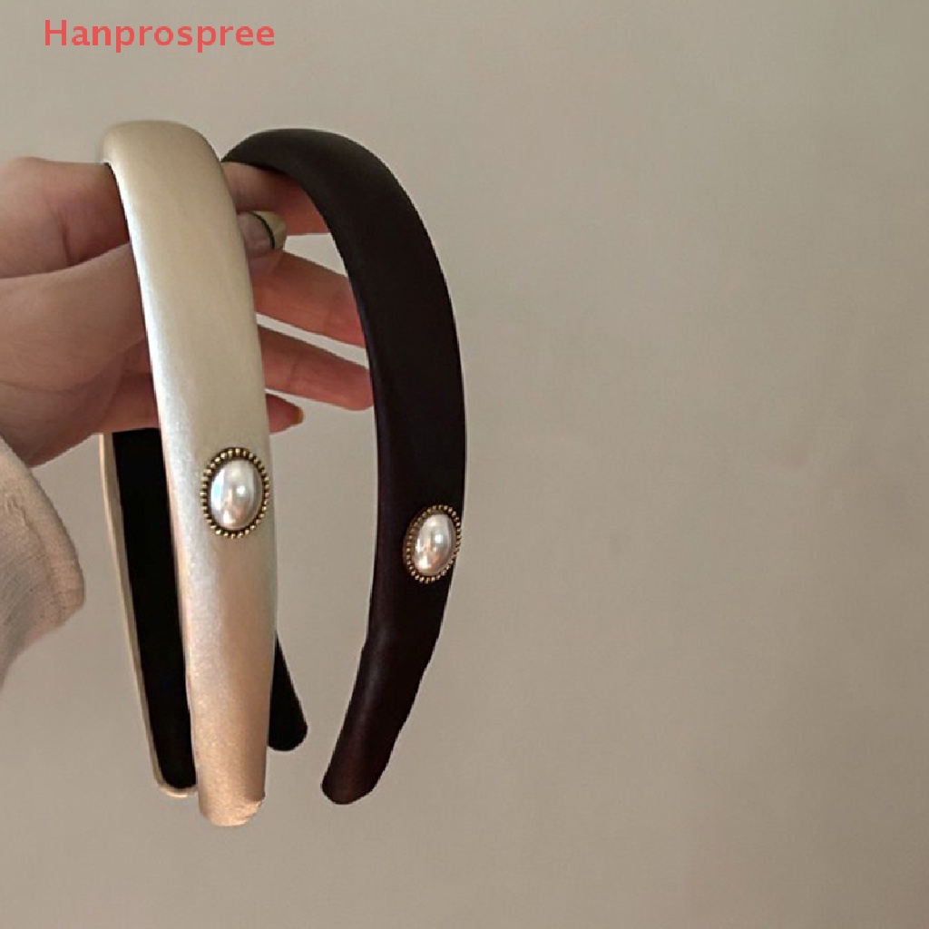 Hanprospree > Kẹp Tóc Đính Ngọc Trai sa Tinh Tế Cao Cấp Phong Cách Hepburn Đơn Giản Cho Nữ