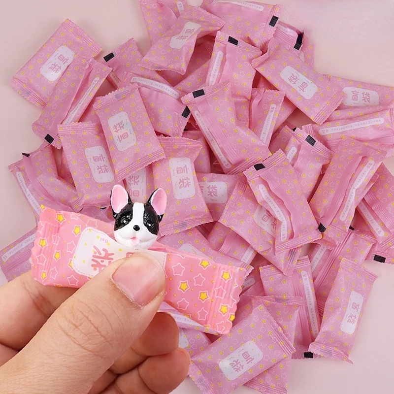 1 Mô Hình Đồ Chơi Hộp Kẹo Giả Mini Dùng Trang Trí