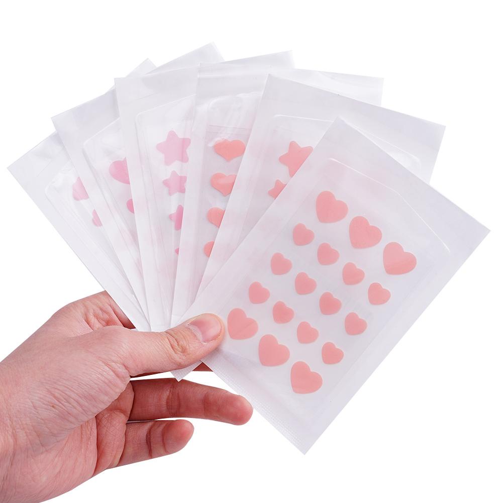 Miếng Dán Hỗ trợ giảm mụn B7Y0 Hình Ngôi Sao Nhiều Màu Sắc