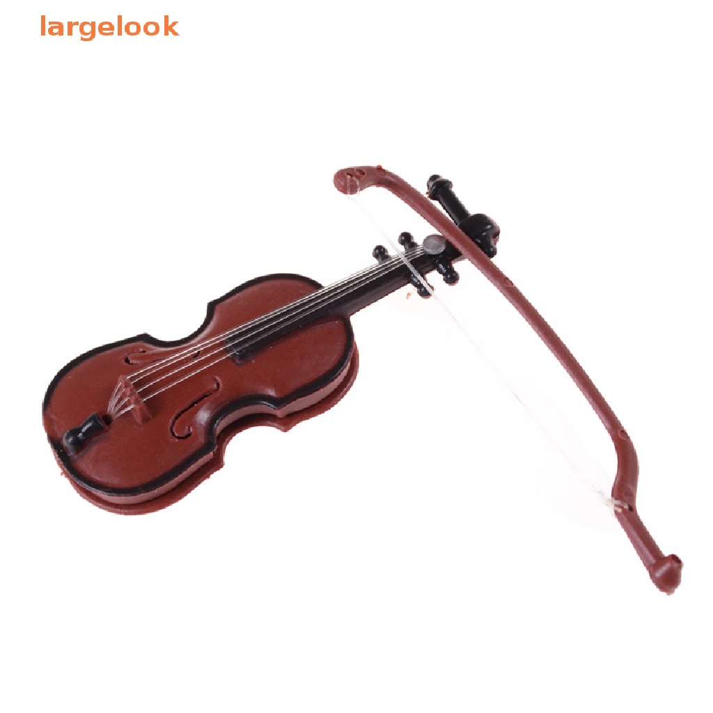 Đàn Violin Mini Tỉ Lệ 1: 12 Dùng Trang Trí Nhà Búp Bê DIY