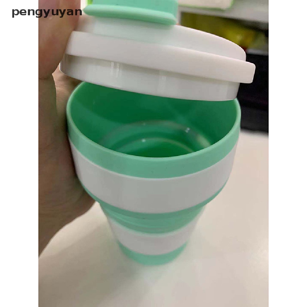 Cốc Uống Cà Phê Bằng Silicone Có Thể Gấp Gọn Dùng Khi Đi Cắm Trại